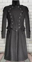 Dark Grey Halloween  Coat
